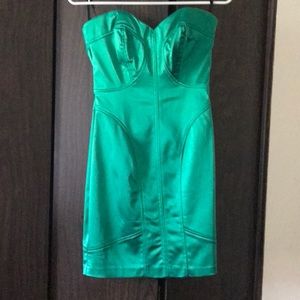 Green Bebe dress